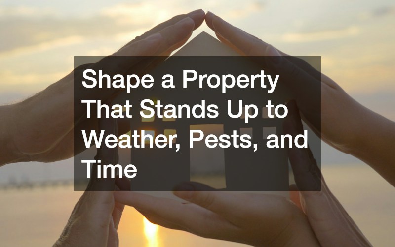 Shape a Property That Stands Up to Weather, Pests, and Time